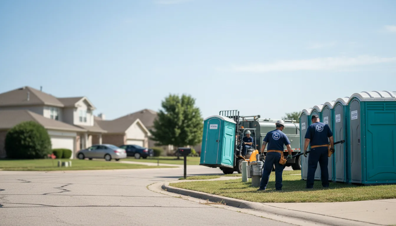 Porta Potty Rental in Raymond, IL near me